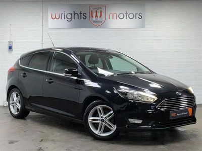 Used Ford Focus Zetec 2016 Black Hatchback