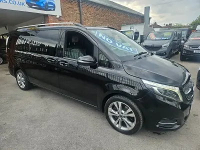 Used Mercedes V250 2018 Black MPV
