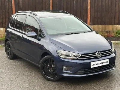 Used VW Golf Sportsvan SE 110 HP (80 kW) 2016 Blue MPV