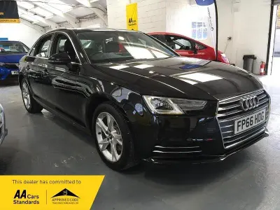 Used Audi A4 Sport 150 HP (110 kW) 2016 Black Sedan
