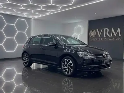 Used VW Golf VII Match 115 HP (84 kW) 2019 Black Hatchback