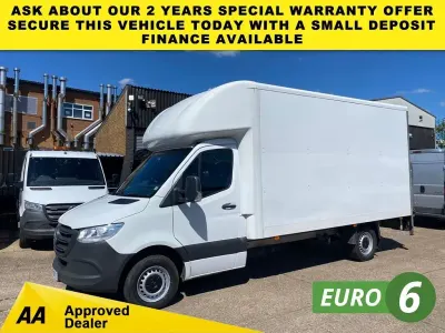 Used Mercedes Sprinter Progressive 161 HP (118 kW) 2022 White Van