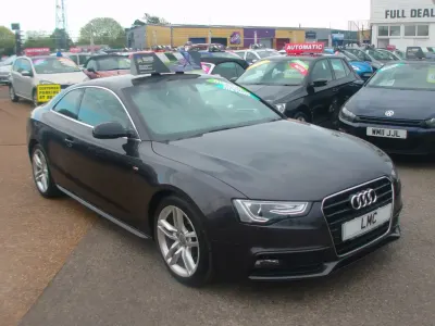 Begagnad Audi A5 S-Line 190 HK (139 kW) 2016 Grå Sportkupé