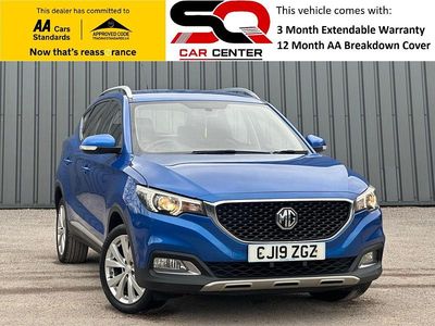 Used MG ZS Excite 106 HP (77 kW) 2019 Blue SUV