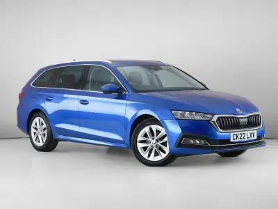 Used Skoda Octavia SE L 2022 Blue Estate