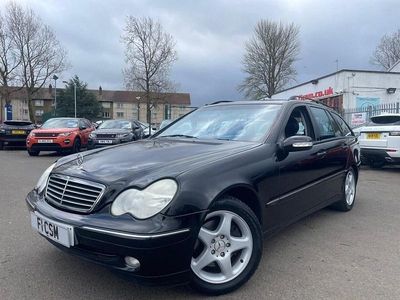 Used Mercedes C240 Avantgarde 170 HP (125 kW) 2003 Black Estate