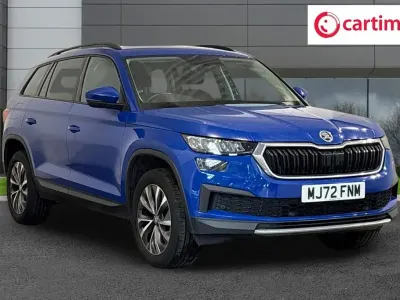 Used Skoda Kodiaq SE Drive 150 HP (110 kW) 2022 Blue SUV