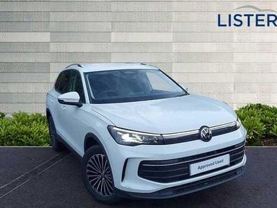 Pure white New 2025 VW Tiguan Match SUV | £32,793