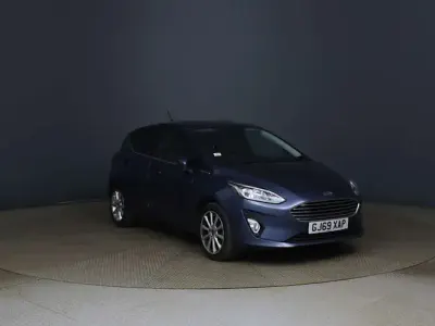 Used Ford Fiesta Titanium 101 HP (74 kW) 2019 Blue Hatchback