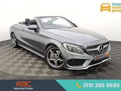Used Mercedes C250 AMG line 2017 Grey Cabriolet