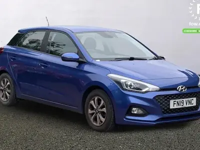 Używany Hyundai i20 SE 101 KM (74 kW) 2019 Niebieski Hatchback