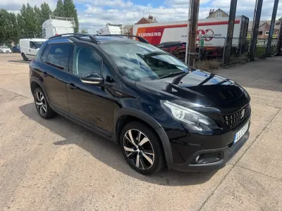 Used Peugeot 2008 GT-line 2017 Black SUV