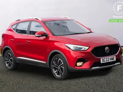 Używany MG ZS Exclusive 106 KM (77 kW) 2022 Czerwony SUV