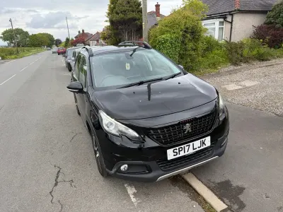 Used Peugeot 2008 GT-line 2017 Black SUV