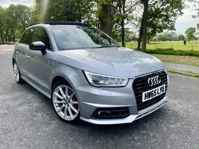 Usado Audi A1 Sportback S-Line 150 HP (110 kW) 2015 Prateado Citadino