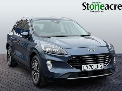 Used Ford Kuga Titanium 147 HP (108 kW) 2021 Blue SUV