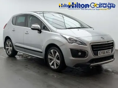 Begagnad Peugeot 3008 Allure 120 HK (88 kW) 2017 Silver SUV
