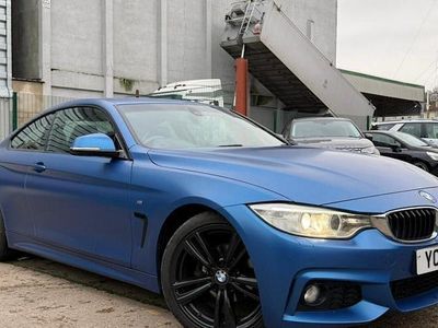 Blue Used 2014 BMW 420 M Sport Coupe | £10,100 (Fair price)