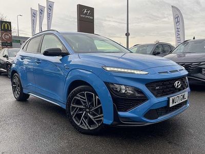 Surfy blue Used 2021 Hyundai Kona N Line SUV | £14,989 (A bit pricey)