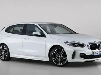 Used BMW 118 M Sport 136 HP (100 kW) 2022 White Hatchback