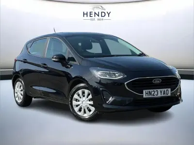 Used Ford Fiesta Trend 75 HP (55 kW) 2023 Black Hatchback