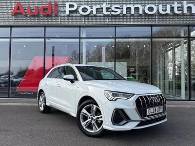 Used Audi Q3 S-Line 150 HP (110 kW) 2024 White SUV