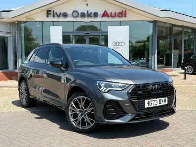 Used Audi Q3 Black Edition 187 HP (137 kW) 2023 Grey SUV