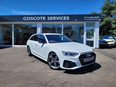 Used Audi A4 Black Edition 2021 White Estate