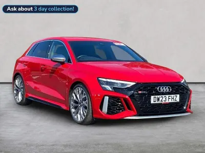 Used Audi RS3 Advanced 400 HP (294 kW) 2023 Red Sedan