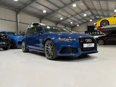 Used Audi RS6 Performance 2017 Blue Estate