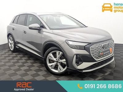 Grey Used 2021 Audi Q4 e-tron S-Line SUV | £18,499 (Fair price)