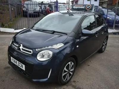 Used Citroën C1 Flair 68 HP (50 kW) 2014 Blue Hatchback