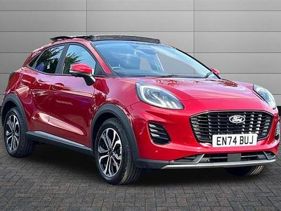 Used Ford Puma Titanium 125 HP (91 kW) 2025 Fantastic red SUV