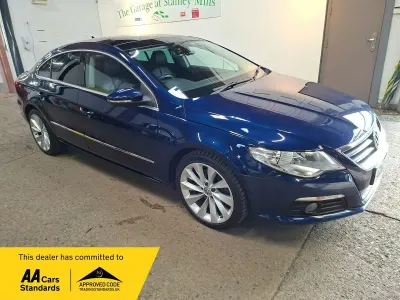 Used VW CC GT 170 HP (125 kW) 2010 Blue Sedan
