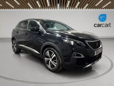 Used Peugeot 3008 GT-line 130 HP (95 kW) 2018 Black SUV