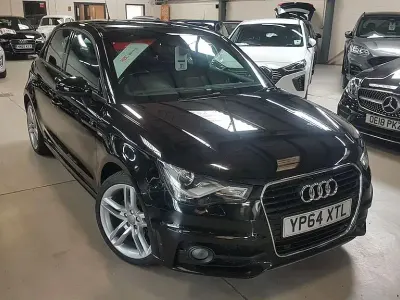 Used Audi A1 Sportback S-Line 122 HP (89 kW) 2014 Black Hatchback