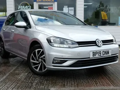 Used VW Golf VII Match 114 HP (83 kW) 2019 Silver Hatchback