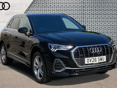 Used Audi Q3 S-Line 150 HP (110 kW) 2026 Black SUV
