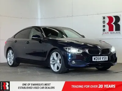 Używany BMW 420 Sport Line 190 KM (139 kW) 2019 Niebieski Coupe