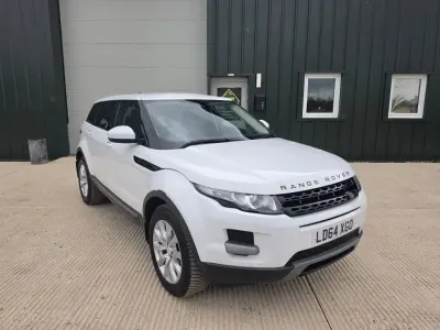 Used Land Rover Range Rover evoque Pure 190 HP (139 kW) 2014 White SUV