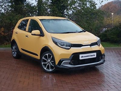 Yellow Used 2022 Kia Picanto X-Line Hatchback | £15,798 (A bit pricey)