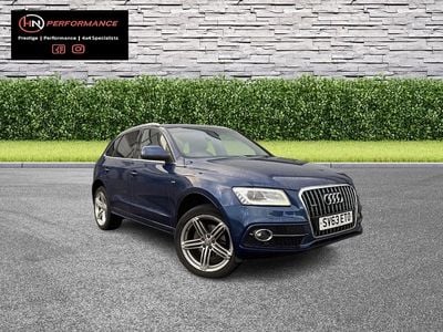 Blue Used 2013 Audi Q5 S-line plus SUV | £6,995 (Good price)