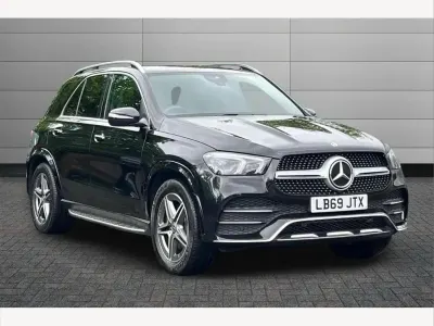 Used Mercedes GLE300 AMG line 241 HP (177 kW) 2019 Black SUV