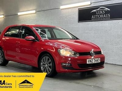 Used VW Golf VII Edition 110 HP (80 kW) 2016 Red Hatchback