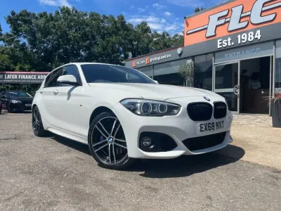 Used BMW 118 M Sport 136 HP (100 kW) 2018 White Hatchback