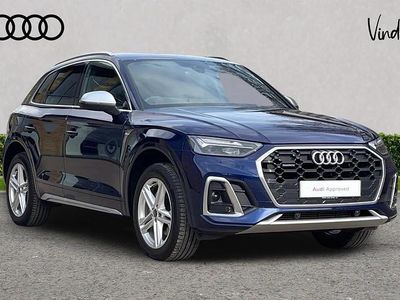 Used Audi Q5 S-Line 268 HP (197 kW) 2024 Blue SUV