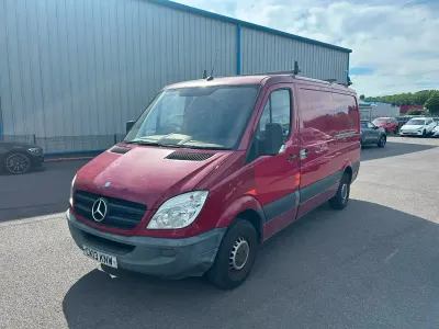Used Mercedes Sprinter 2013 Red Van