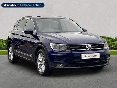 Blue Used 2017 VW Tiguan SE SUV | £11,232 (Fair price)