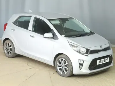 Used Kia Picanto 67 HP (49 kW) 2021 Silver Hatchback