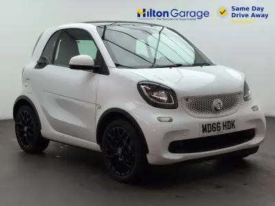 Used Smart ForTwo Coupé 90 HP (66 kW) 2017 White Coupe